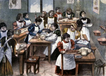 Étudiantes lors d