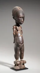 Paire de figures, fin des années 1800-début des années 1900