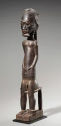 Paire de figures, fin des années 1800-début des années 1900
