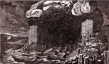 La grotte de Fingal à Staffa