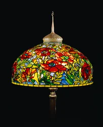 Lampadaire, Tiffany Studios