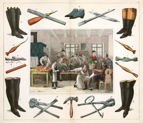 Chaussures et articles en cuir Le cordonnier