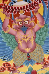 Garuda, Monastère de Kopan, Katmandou, Népal
