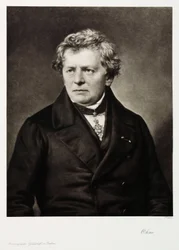 Georg Simon Ohm, physicien allemand, vers 1840