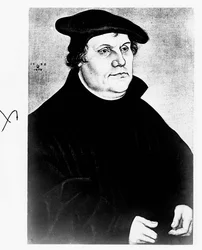 Réformateur allemand Martin Luther