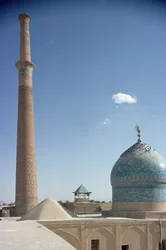 Dôme de Harun Vilayet et le minaret Ali, probablement XVIIe siècle (photo)