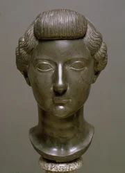 Tête de Livia Drusilla, romaine, vers 30 av. J.-C.