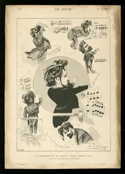 Caricature de Henry Wood