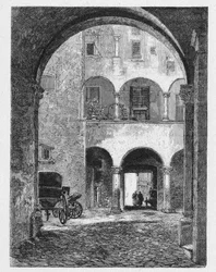 Histoire de la Rome antique. Gravures de Rome de 1872