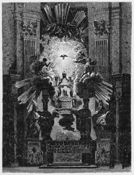 Histoire de la Rome antique. Tribune de saint Pierre