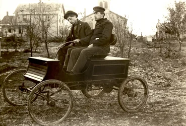 Automobile des frères Hull, États-Unis, c.1903