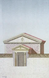 Hypogée Martyrium de Poitiers, vers 1880