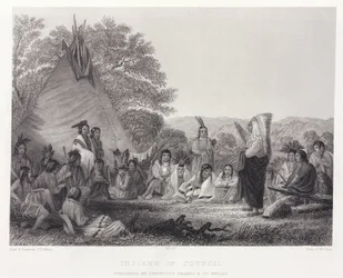 Conseil des Indiens, Amérique du Nord
