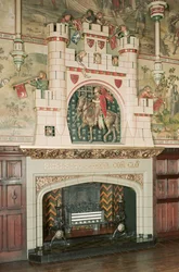 Intérieur, détail d