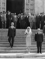 Jacqueline Kennedy en Italie