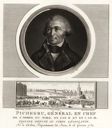 Jean Charles Pichegru, général révolutionnaire en chef de l