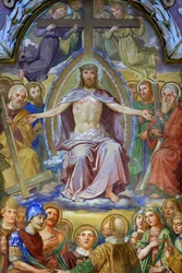 Jésus-Christ en majesté. Abbaye de Klosterneuburg