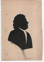 Johann Sebastian Bach (1685-1750) (vers 1850, silhouette)