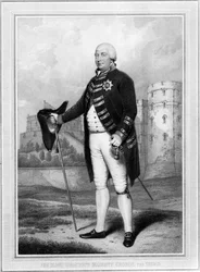 Roi George III, roi de Grande-Bretagne, vers 1800