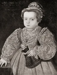 Lady Arbella Stuart enfant, de The Girl Through the Ages, publié en 1933