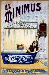 Le minimus Salle de bain, vers 1900