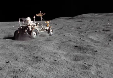 Grand Prix lunaire lors de la mission Apollo 16