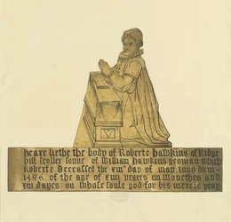 Église de Madeley - Monument à Robert Hawkins