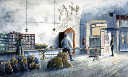 Tri du courrier à la poste