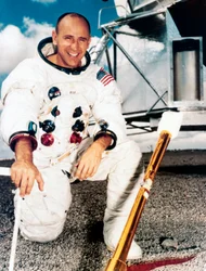 Vol spatial habité, USA, Apollo 12, astronaute Alan Bean