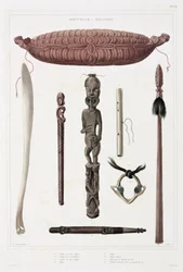 Artefacts maoris, Nouvelle-Zélande