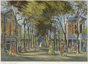 Jardins de Marylebone, Londres 1778