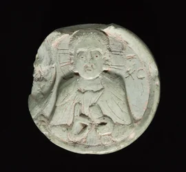 Médaillon avec Christ, c.1200-1400