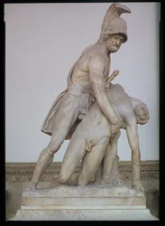 Ménélas soutenant le corps de Patrocle, copie romaine d