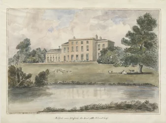 Maison de Milford: aquarelle, 1848