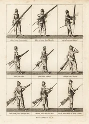 Exercices militaires des mousquetaires