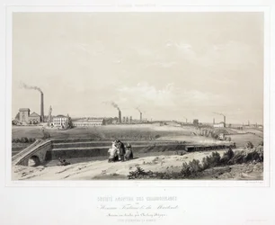 Exploitation minière, charbon Monceau Fontaine & du Martinet Coalmining Ltd, Belgique