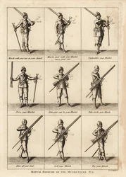 Exercices de mousquet