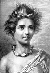 Femme native des îles Sandwich