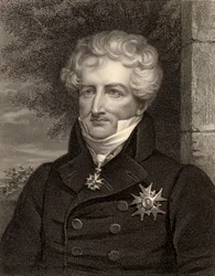Naturaliste Georges Cuvier, Paris, France, vers 1810 (photo n/b)