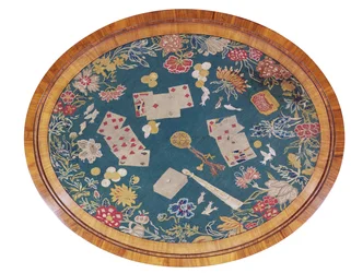 Panneau de broderie de cartes