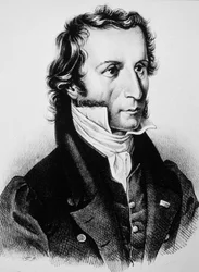 Niccolo Paganini, vers 1850 (gravure)