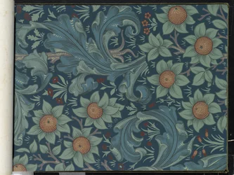 Verger, motif n°364, échantillon de papier peint
