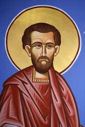 Église orthodoxe de Pedoulas : Fresque de Saint Côme, Chypre