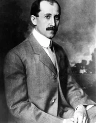 Orville Wright, aviateur américain, vers 1905