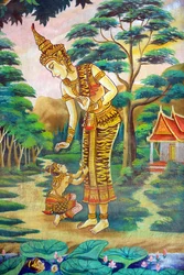 Peinture représentant l
