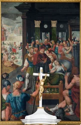 Église paroissiale (Parochiekerk Sint-Michiel, Cornelius en Ghislenus). Intérieur.