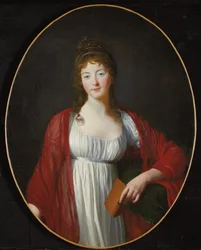Portrait de Diane de Simiane, vers 1800