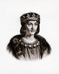 Portrait de Louis XII (1462-1515), roi de France. Gravure
