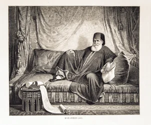Portrait de Méhémet Ali (1769-1849) Vice-roi d