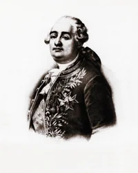 Portrait du roi de France Louis XVI (1754-1793) Gravure du 19ème siècle